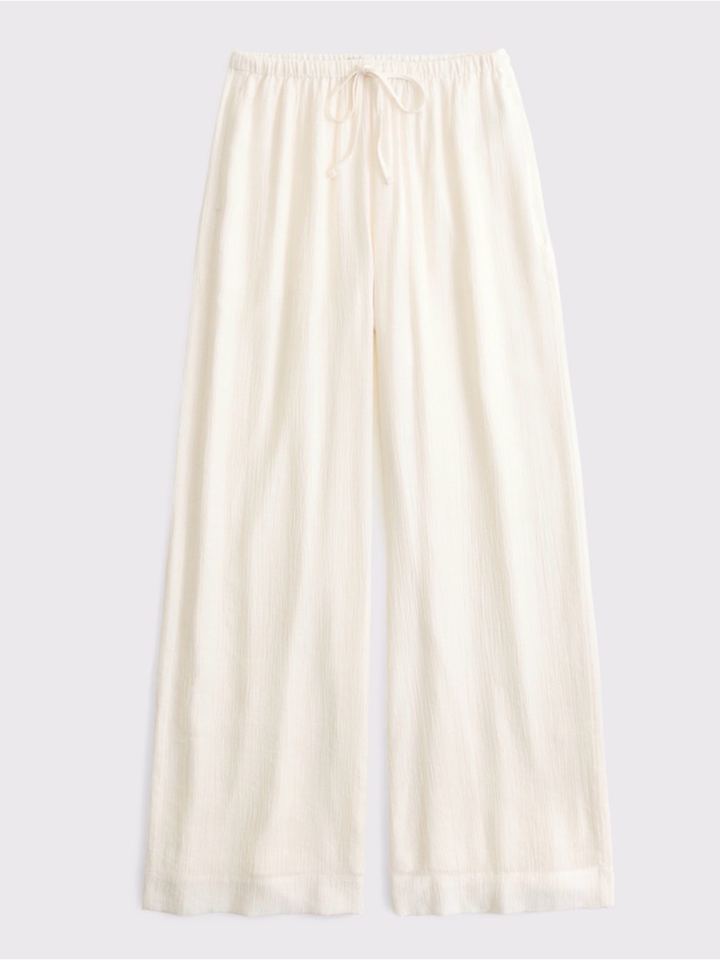 Abercrombie & Fitch Gemma Crinkle Wide Leg Pant